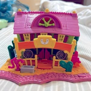Polly Pocket western saloon by Bluebird vintage 1994 with figure